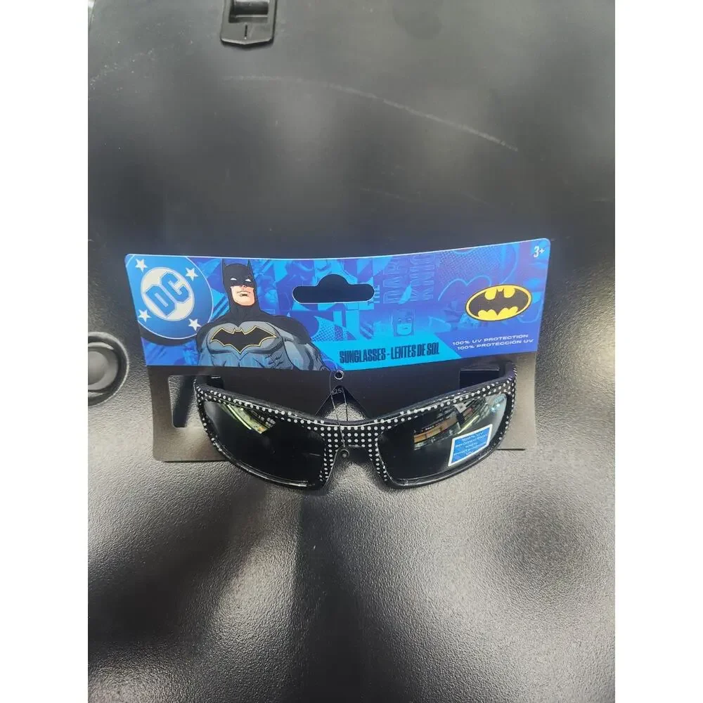 Black Batman Dark Knight Kids Sunglasses Boy's Fashion Sunglasses
